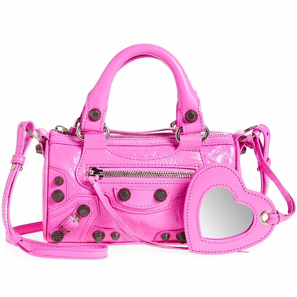 NEW🔥BALENCIAGA Nano Le Cagole Leather Bag🔥